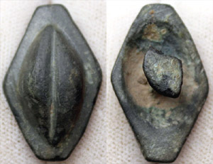 Harness, Cavalry, "Vulva" adornment. c. 1st -3rd Cent. AD. Harness, Cavalry, "Vulva" adornment. c. 1st -3rd Cent. AD.